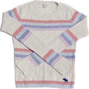 Girls abercrombie kids long sleeve sweater